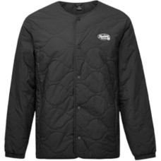 Skechers WOVEN COTTON Jackets Coats Unisex Carbon Black Carbon Black-0018, S