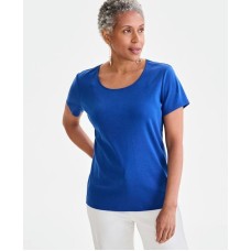 Топ Style & Co ScoopNeck Blue Echo, 0X