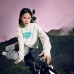 Skechers Colorful Sweatshirt Unisex Marshmallow White Белый, 2XL