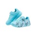Skechers Kids Cushioned Slip-Resistant Abrasion-Resistant Low-Top Kids Lifestyle Shoes Turquoise Multicolor Kids' Turquoise Multicolor, 34