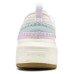 Skechers Court Classics Slip-Resistant Low-Top Skateboard Shoes Women's Beige Beige/Purple/Blue, 39