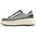 Skechers Court Classics Breathable Low-Top Casual Skateboard Shoes Women's Black Beige Black/Natural, 36