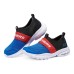 Skechers Wear-Resistant Slip-Resistant Low-Top Kids' Running Shoes Blue Black Teenagers Black Blue, 27.5