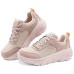Skechers Slip-Resistant Low-Top Casual Running Shoes Women's Pink Розовый, 37