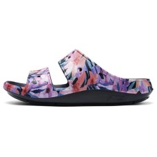 Skechers Slide Slippers Women's Black Purple Черный, 36
