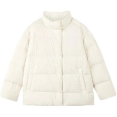 Skechers Colorful Down Jacket Women's Tofu White Tofu White/0211, S