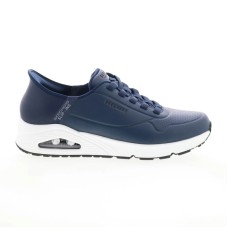 Skechers Uno Easy Air 183005 Mens Blue Synthetic Lifestyle Sneakers Shoes 8