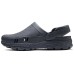 Skechers Foamies Rubber Sole Wrap-toe Slippers Men's Gray Серый, 42