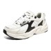 Skechers BOBS BAMINA 2 Cushioning Wear-Resistant Low-Top Casual Shoes Men's Black White 45.5