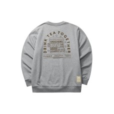 Skechers Sweatshirts Unisex Medium Heather Gray/004F Medium Heather Gray 004F, XS