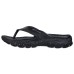 Skechers CRESTON ULTRA Rubber Sole Slide Slippers Men's Black 42