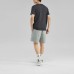 Skechers Drop Shoulder Sleeve T Shirt Unisex Carbon Black Carbon Black 0018, XS