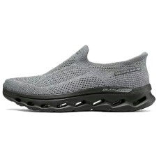 Skechers MEN'S GO WALK Anti-Slip Wear-Resistant Low-Top Casual Shoes Men's Gray Серый, 43.5