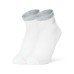 Skechers Kids Socks 亮白色/冰水蓝/碳黑, L