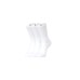 Skechers Mid Calf Socks Unisex 3 Pack Bright White 3 Pack (Bright White), M