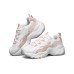 Skechers D'LITES 3.0 Cushioned Slip-Resistant Breathable Coverage Low-Top Casual Shoes Women's White Pink 38.5