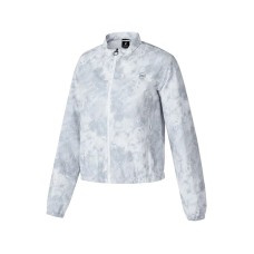 Skechers Jackets Coats Women's Ink Wash White Base All Over Print Ink Wash White All over Print/048N, S