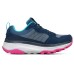 Skechers Max Cushioning Trail 'Grey Blue Pink' Women's 35