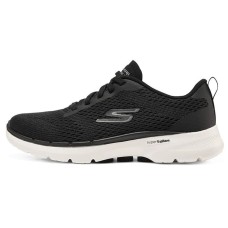 Skechers Go Walk 6 Low tops Sport Shoes Black/White Women's 37