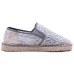 Espadrilles Women's Silver Gray 35
