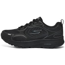Skechers Go Run Consistent Anti-Slip Wear-Resistant Low-Top Casual Running Shoes Women's All Black Черный, 36