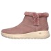 Skechers ON THE GO Warm And Wear-Resistant Short Snow Boots Women's Light Pink 35