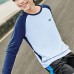 Skechers Kids T-Shirts Moon White Blue/02P8, 165