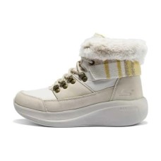Skechers Winter Comfy Boots 'Beige White' Women's 38