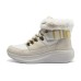 Skechers Winter Comfy Boots 'Beige White' Women's 38