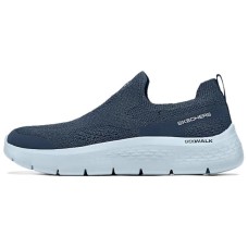 Skechers WOMEN'S GO WALK Slip-Resistant Breathable Low-Top Running Shoes Women's Blue Синий, 37.5