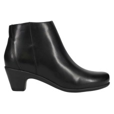 Easy Spirit Camira Round Toe Zippered Booties Womens Size 10 M Casual Boots E-CA Черный