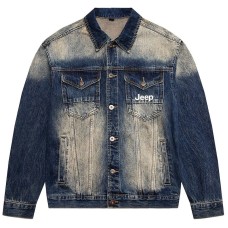 Jeep Denim Jackets Unisex Синий, XL