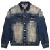 Jeep Denim Jackets Unisex Синий, XL