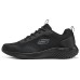 Skechers Cushioned Slip-Resistant Breathable Low-Top Casual Shoes Men's Black Warrior 45.5