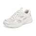 Skechers BOBS BAMINA Cushioning Slip Resistant Low Top Chunky Sneakers Women's White 37.5