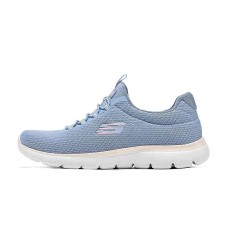Skechers Slip-Resistant Breathable Low-Top Casual Shoes Women's Light Blue Голубой, 37.5