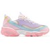 Skechers D'LITES 1.0 Cushioning Anti-Slip And Wear-Resistant Low-Top Chunky Sneakers Women's Pink 37