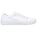 Skechers Bobs Extra Cute Slip Resistant Cushioning Abrasion Resistant Low Top Skateboard Shoes Women's White 38