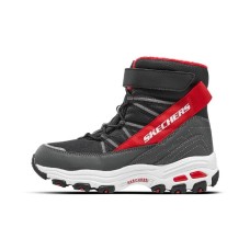 Skechers Anti-Slip Wear-Resistant Kids Lifestyle Shoes Black Teenagers Красно-черный, 32