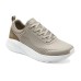 Skechers Cushioned Wear Resistant Breathable Low Top Running Shoes Men's Taupe Серо-коричневый, 41.5