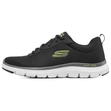 Skechers Flex Advantage 4.0 Cushioning Anti-Slip And Wear-Resistant Low-Top Casual Shoes Men's Black 39.5