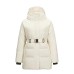 Skechers Mountain And Wild Outdoor Series FW24 Down Jacket Women's Egg White Яичный белок, 2XL