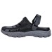 Skechers Foamies Rubber Sole Slide Slippers Men's Black 42