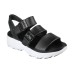 Skechers D'LITES 2.0 Beach Sandals Women's Black Черный, 35