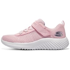 Skechers Girls Cushioning, Wear Resistant Low Top Kids' Running Shoes Pink Teenagers Розовый, 31