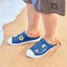 Skechers Foamies Anti Slip Wear Resistant Children's Sandals Blue Orange Kids' синий оранжевый, 36
