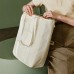 Skechers Fabric Tote Bag Shopping Bag Handbag Shoulder Bag Large Size Unisex Light Sand Yellow Light Sand Yellow, Large Size
