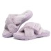 Skechers Arch Fit Rubber Sole Slip-Resistant Slide Slippers Women's Lavender 36