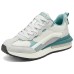 Skechers Street Anti-Slip Wear-Resistant Low-Top Casual Shoes Women's Gray Green Серый, 39