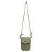 Skechers Fabric Shoulder Bag, Crossbody Bag Regular Unisex Dark Moss Green Deep Moss Green